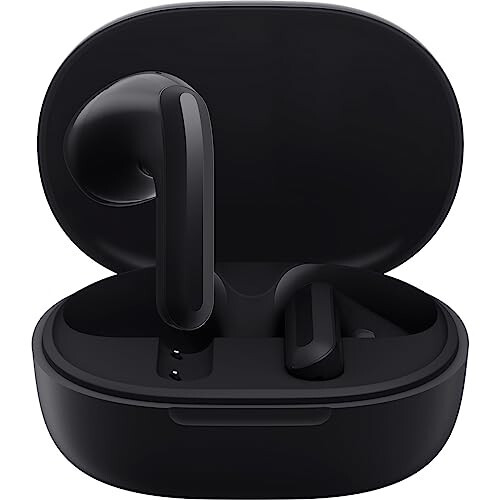 Xiaomi Redmi Buds 4 Lite TWS Simsiz Quloqchinlari, Bluetooth 5.3 Past Kechikishli O'yin Eshitish apparati, AI Qo'ng'iroq Shovqinini Bezovta qilmaslik, IP54 Suv o'tkazmaydigan, 20 soat O'ynash Vaqti, Engil Qulaylik Beradigan Eshitish apparati, Qora - 2