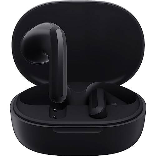 Xiaomi Redmi Buds 4 Lite TWS Simsiz Quloqchinlari, Bluetooth 5.3 Past Kechikishli O'yin Eshitish apparati, AI Qo'ng'iroq Shovqinini Bezovta qilmaslik, IP54 Suv o'tkazmaydigan, 20 soat O'ynash Vaqti, Engil Qulaylik Beradigan Eshitish apparati, Qora - 2