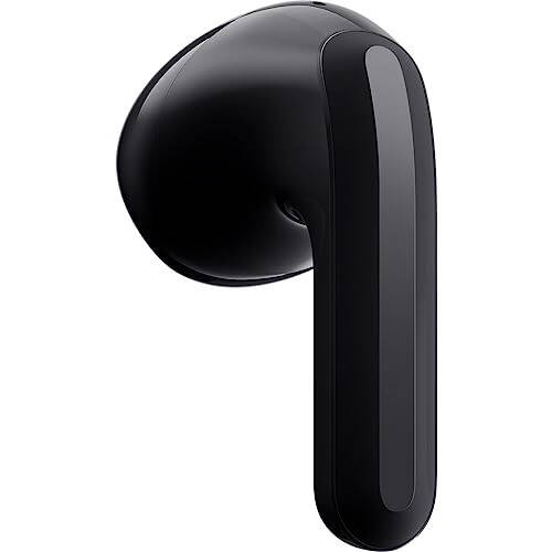 Xiaomi Redmi Buds 4 Lite TWS Simsiz Quloqchinlari, Bluetooth 5.3 Past Kechikishli O'yin Eshitish apparati, AI Qo'ng'iroq Shovqinini Bezovta qilmaslik, IP54 Suv o'tkazmaydigan, 20 soat O'ynash Vaqti, Engil Qulaylik Beradigan Eshitish apparati, Qora - 3