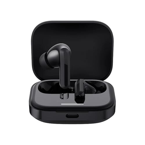 Xiaomi Redmi Buds 5 Kablosuz Kulaklık - 46dB Aktif Gürültü Engelleme, 40 Saat Pil Ömrü, Bluetooth 5.3, Siyah - 1