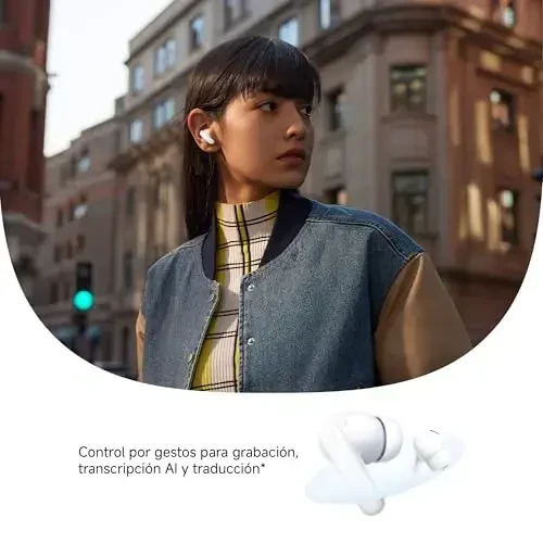 Xiaomi Redmi Buds 5 Pro (Global Version) Wireless Earbuds, Bluetooth 5.3 in-Ear Headphones, 52dB Active Noise Cancellation, Up to 38H Battery Life, Hi-Res Audio & LDAC, Coaxial Dual Drivers - (White) - 4