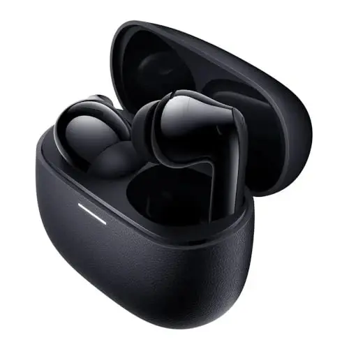 Xiaomi Redmi Buds 5 Pro, Haqiqiy Ovoz, Koaksial Ikki Drayverli Sertifikatlangan Yuqori Aniqlikdagi Ovoz, LDAC, 52dB gacha Faol Shovqinni Bartaraf Qilish, 38 soatgacha Uzoq Batareya, Qora - 2