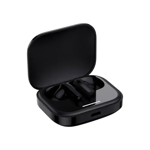 Xiaomi Redmi Buds 5 Simsiz Quloqchin - 46dB Faol Shovqinni To'xtatish, 40 soat Batareya Umri, Bluetooth 5.3, Qora - 4