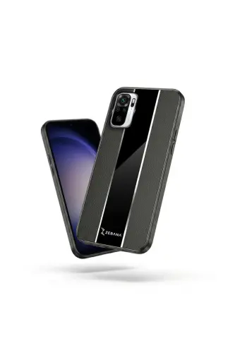 Xiaomi Redmi Note 10 Pro Compatible Case Premium Leather Case Black - 3