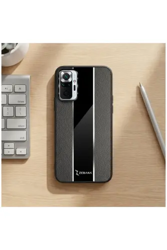 Xiaomi Redmi Note 10 Pro mos keladigan qopqoq Premium charm qopqoq qora - 5