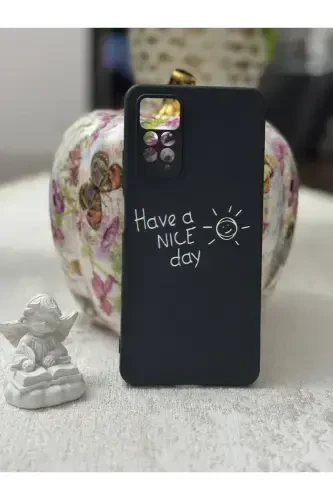 Xiaomi Redmi Note 11-11S mos keladigan silikon ichi kadife kamera himoyali telefon g'ilofi-13 - 1