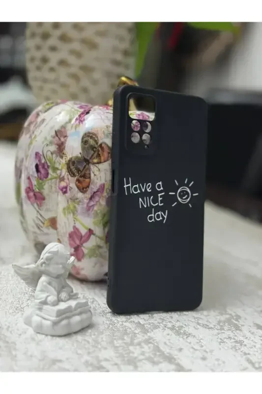 Xiaomi Redmi Note 11-11S mos keladigan silikon ichi kadife kamera himoyali telefon g'ilofi-13 - 2