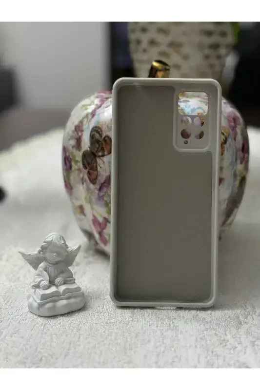 Xiaomi Redmi Note 11-11S mos keladigan silikon ichi kadife kamera himoyali telefon g'ilofi-9 - 3