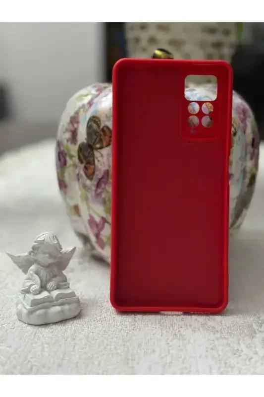 Xiaomi Redmi Note 11-11S mos keladigan silikon ichi kadife kamera himoyali telefon qutisi-15 - 3