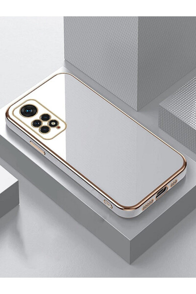 Xiaomi Redmi Note 11 Pro & 12 Pro 4g Case with Shiny Edges, Gold Embossed, Camera Protection - 1