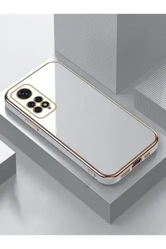 Xiaomi Redmi Note 11 Pro & 12 Pro 4g Telefon Qopqoni, Porloq Chetlari, Oltin Naqshlari, Kamera Himoyasi bilan - 7