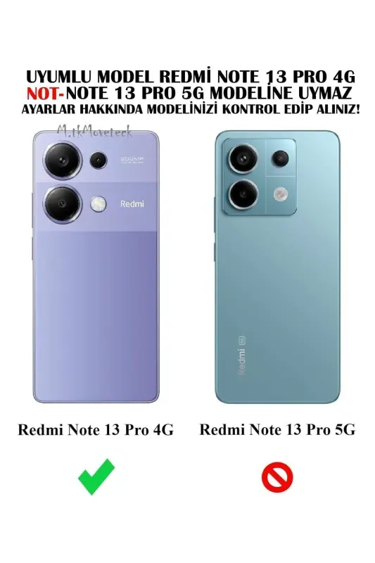 Xiaomi Redmi Note 13 Pro 4g G'ilof Kamera Himoyalangan Sürgülü Yüzüklü Armor Harbiy Tank Slag Kapak-Yashil - 3