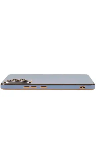 Xiaomi Redmi Note 9 Pro - 9s mos keladigan yorqin qirrali, oltin bezakli, kamera himoyali g'ilof - 4