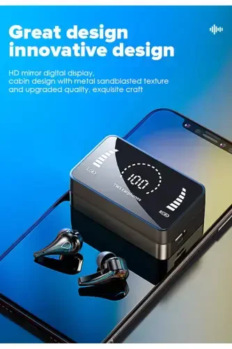 Xiaomi/Oppo/LG/Reeder билан мос келувчи H3S Pro симсиз наушниклари, шовқинни бекор қилувчи, энг яхши сифат - 3