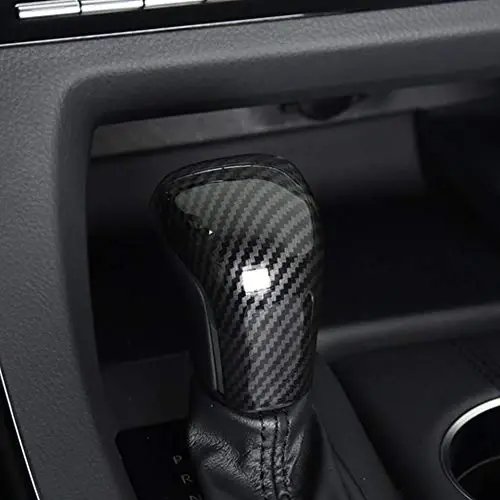 XITER ABS uglerod tolali avtomobil ichki qismi Avtomatik uzatmalar uchun Toyota Camry 2018-2025 va Corolla 2020-2024 uchun avtomatik uzatma-uglerod tolali qora uchun avtomatik uzatma tutqichi ramka qopqog'i trim avtomobil himoya aksessuarlari korpusi - 5