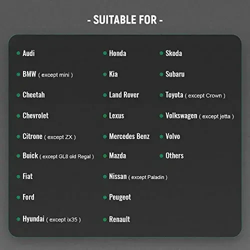 Xizopucy руль қопламалари қора универсал микрофибер тери, 14 1/2-15 дюймли автомобиль руль қопламасига мос келади, нафас оладиган, сирпанмайдиган - тўқ сариқ - 5