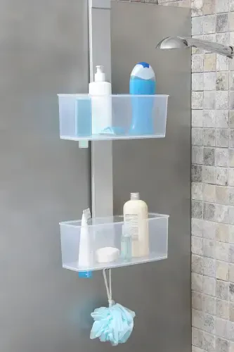 Xl Duş Rafı Pp Malzemeli Raf Naturel - 1