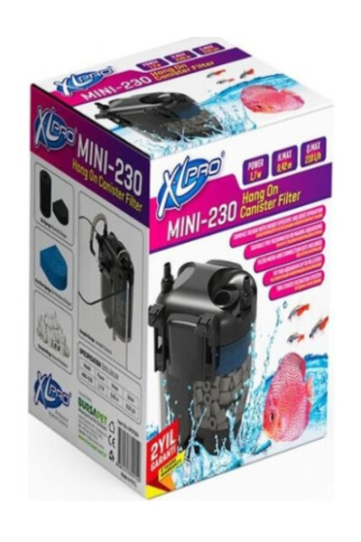 XL Pro Mini 230 Osilib Tashqi Filtr 210 L/soat - SERA (1)