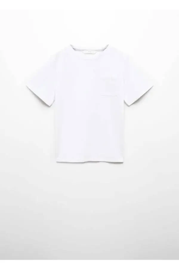 Хлопковая базовая футболка - 1