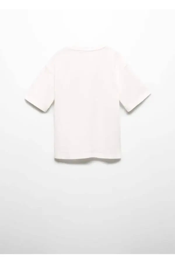 Хлопковая футболка с узором - 2