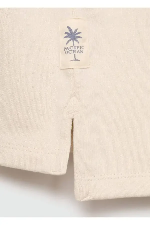 Хлопковая рубашка поло с длинными рукавами - 6