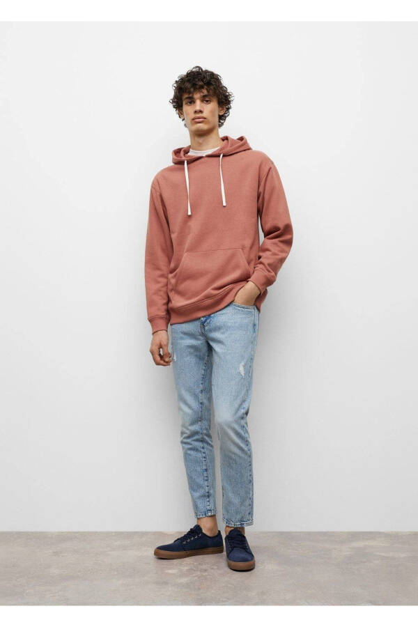 Хлопковая толстовка с капюшоном - 2