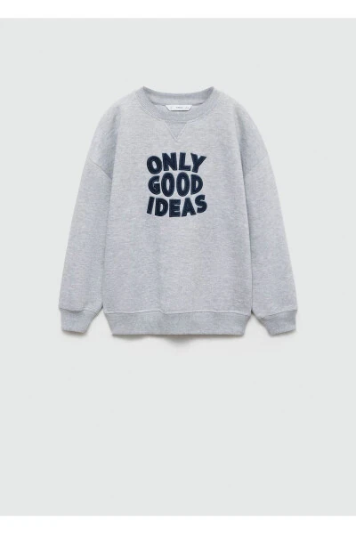 Хлопковая толстовка с вышитыми деталями - 4