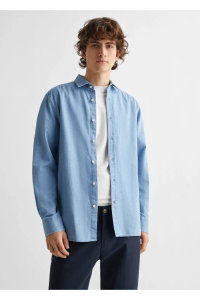 Хлопковые брюки чинос - MANGO TEEN