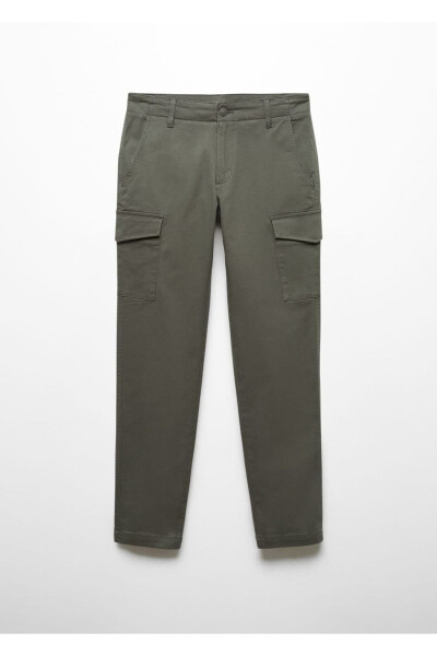 Хлопковые грузовые штаны - 3