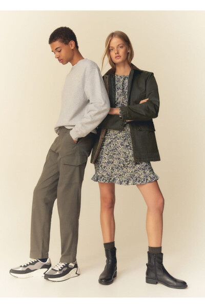 Хлопковые грузовые штаны - 7