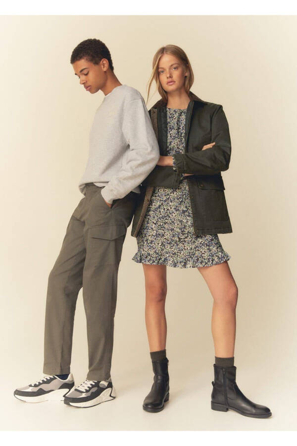 Хлопковые грузовые штаны - 7