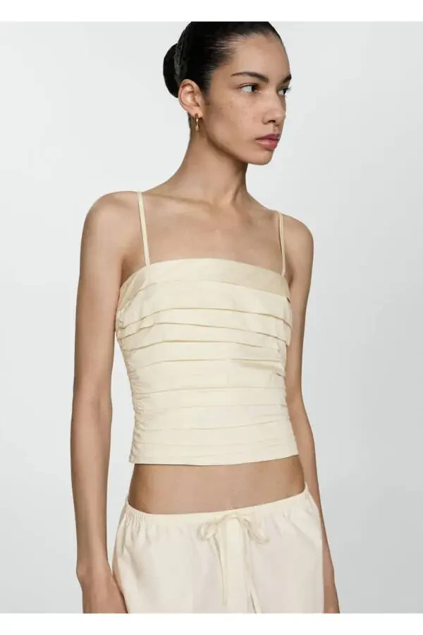 Хлопковые широкие брюки - 2