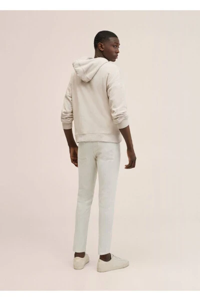 Хлопковые штаны прямого покроя - 3