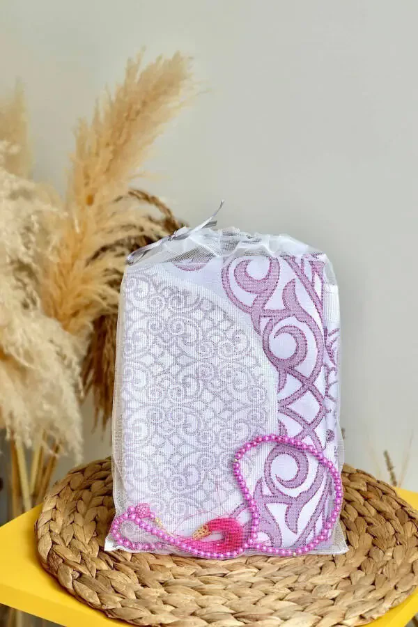 Хлопковый экономичный набор ковриков для молитвы на 50 человек S1025 - 6