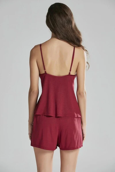 Хлопковый ночной халат пижамный комплект шорты комплект 6 шт. свадебный набор приданого - 5040 - 8