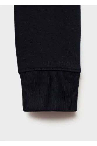 Хлопковый свитшот прямого покроя - 6