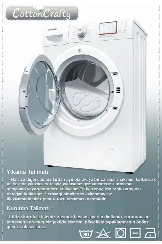 Хлопковый тканый влаговпитывающий коврик для ванной 60x40 см - серый - 4