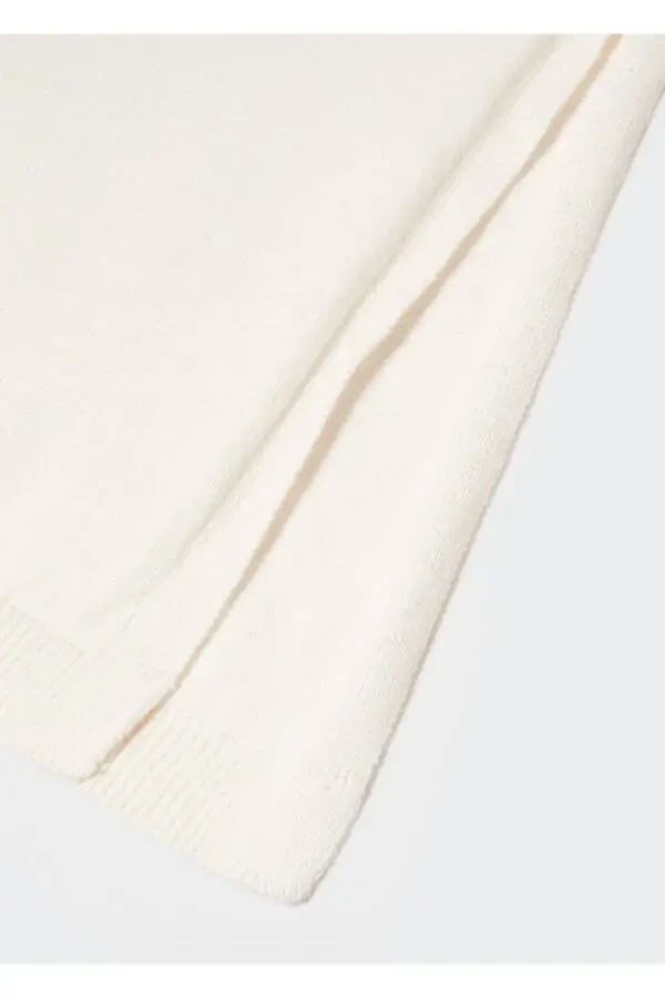 Хлопковый трикотажный жилет - 5