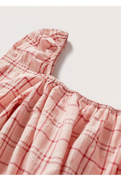 Хлопковый укороченный топ - 7