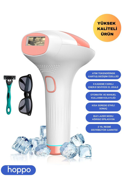 Xmia IPL Ice Laser Hair Removal Device 999,999 Shots 9 Levels Ultra Powerful - 7