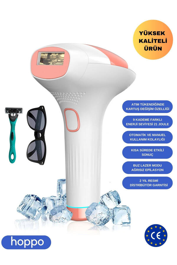 Xmia IPL Ice Laser Hair Removal Device 999,999 Shots 9 Levels Ultra Powerful - 1