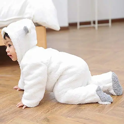 XMWEALTHY Unisex Baby Clothes Qishki Palto Chaqaloqlar uchun Yoqimli Yangi Tug'ilganlar Kombinezon Qor kostyumi Bodilari Chaqaloqlar uchun zarur bo'lgan narsalar ro'yxati - 4