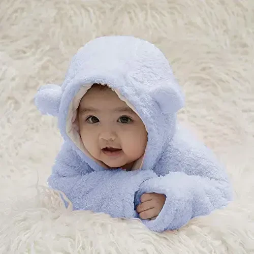 XMWEALTHY Unisex Baby Clothes Winter Coats Cute Newborn Infant Jumpsuit Snowsuit Bodysuits Registry for Baby Essentials Stuff - 3