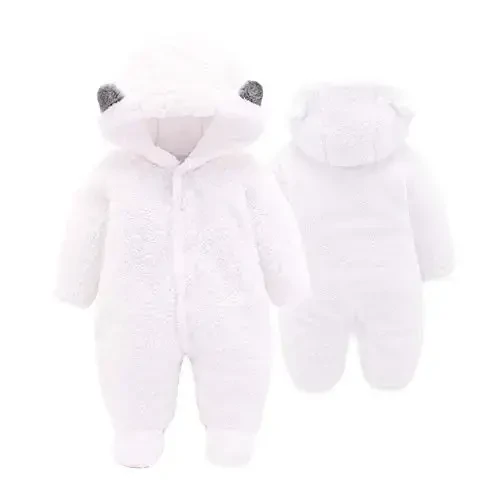 XMWEALTHY Unisex Baby Clothes Winter Coats Cute Newborn Infant Jumpsuit Snowsuit Bodysuits Registry for Baby Essentials Stuff - XMWEALTHY