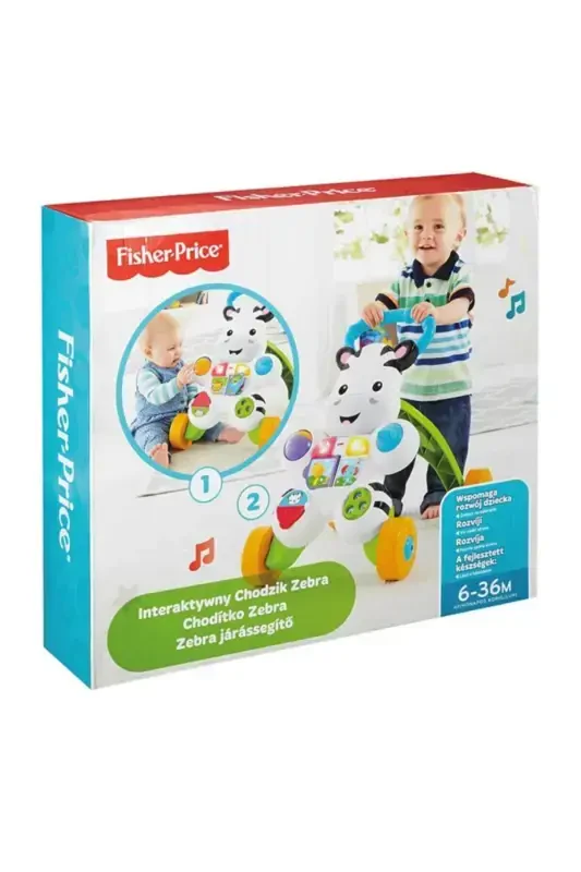 Ходунки с мелодией Зебра Dld80 - FISHER PRICE