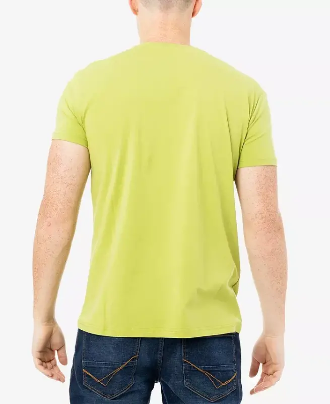 XRAY Men's Basic V-Notch Neck Short Sleeve T-Shirt - Moss - 2