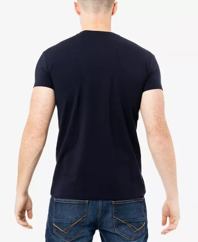 XRAY Men's Basic V-Notch Neck Short Sleeve T-Shirt - Navy - 2