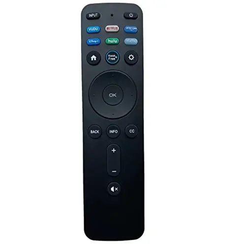 XRT260 Universal Remote Control, Compatible with VIZIO D, M, P, V-Series UHD LED LCD Smart TVs, Shortcut App Keys 