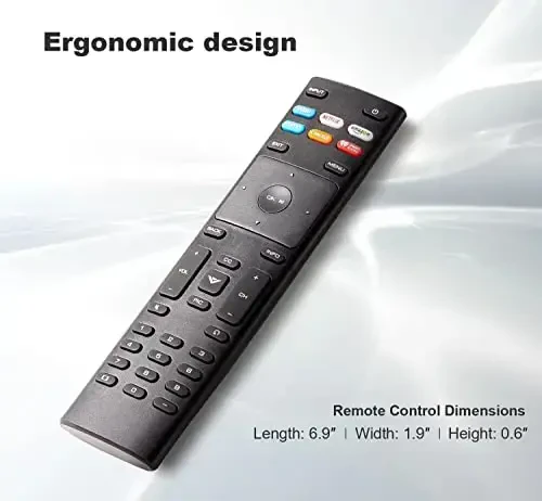 XRT136 Universal Remote-Control, Compatible with VIZIO D-Series M-Series P-Series V-Series UHD LED LCD Smart TVs - 4