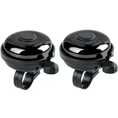 Xthuge Classic Bike Bell, Aluminum Bicycle Bell, Loud Crisp Clear Sound Bicycle Bike Bell for Adults Kids - Xthuge